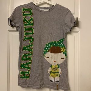 Harajuku Lovers Top - Gray